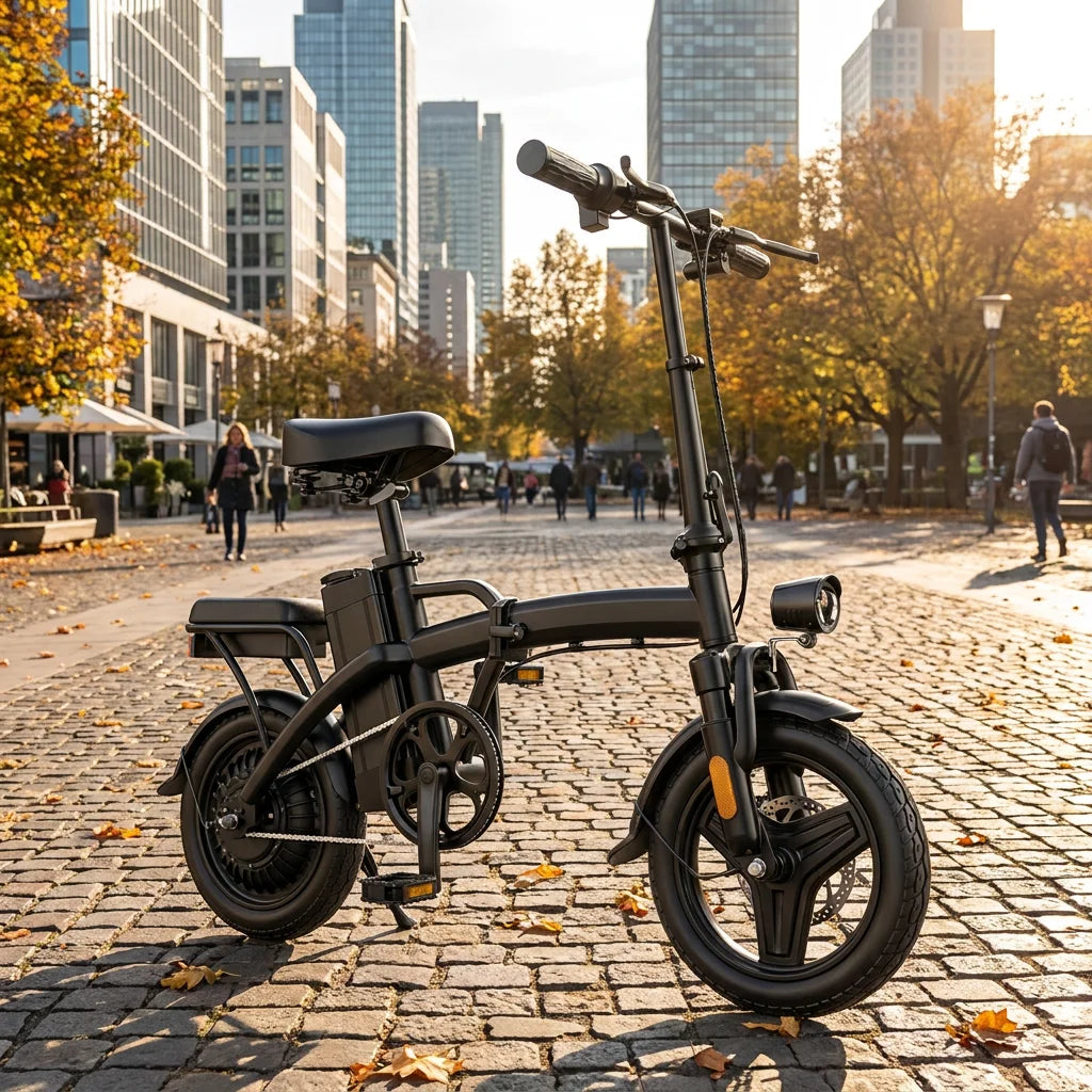 G11 Folding Electric Bike With 500W Motor And Disc Brakes