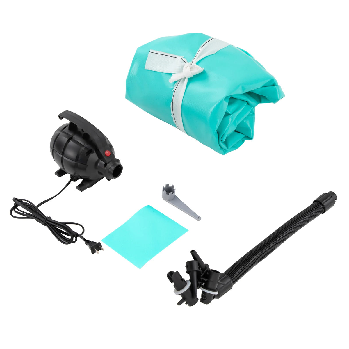 Inflatable Yoga Roller And Air Pump For Core Balance Training