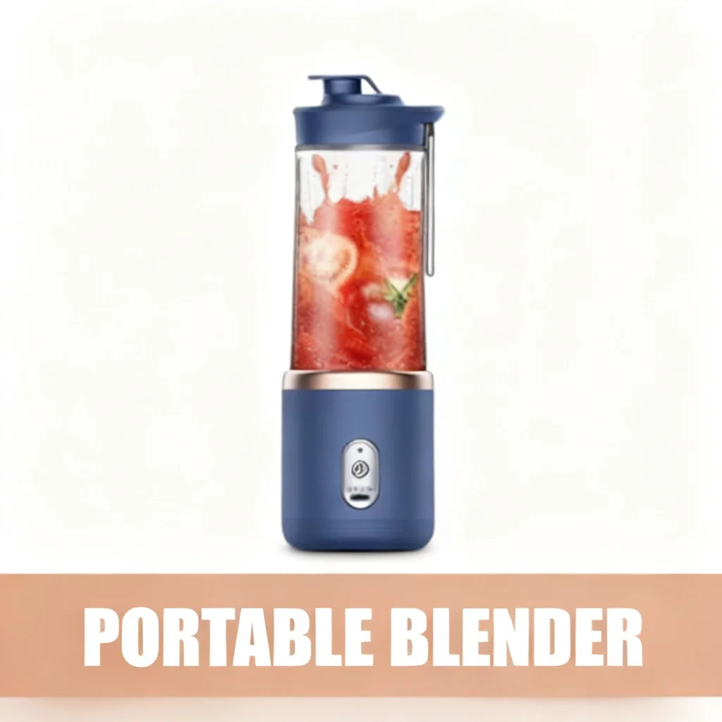 Portable USB Rechargeable Blender Cup for Smoothies and Shakes