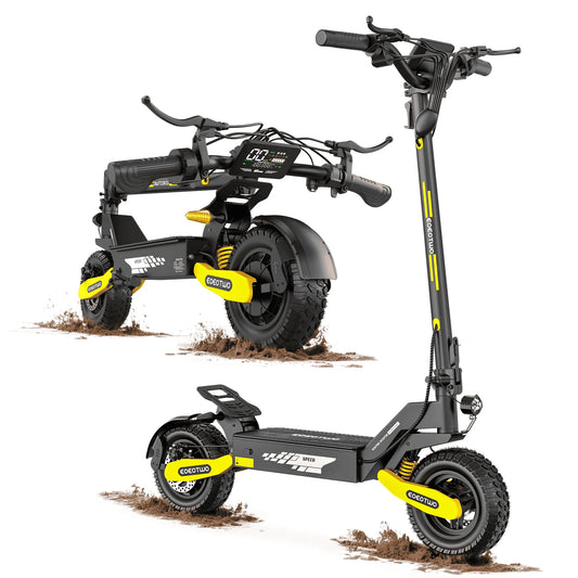 EOEOTWO 1200W Off Road Electric Scooter For Commuting