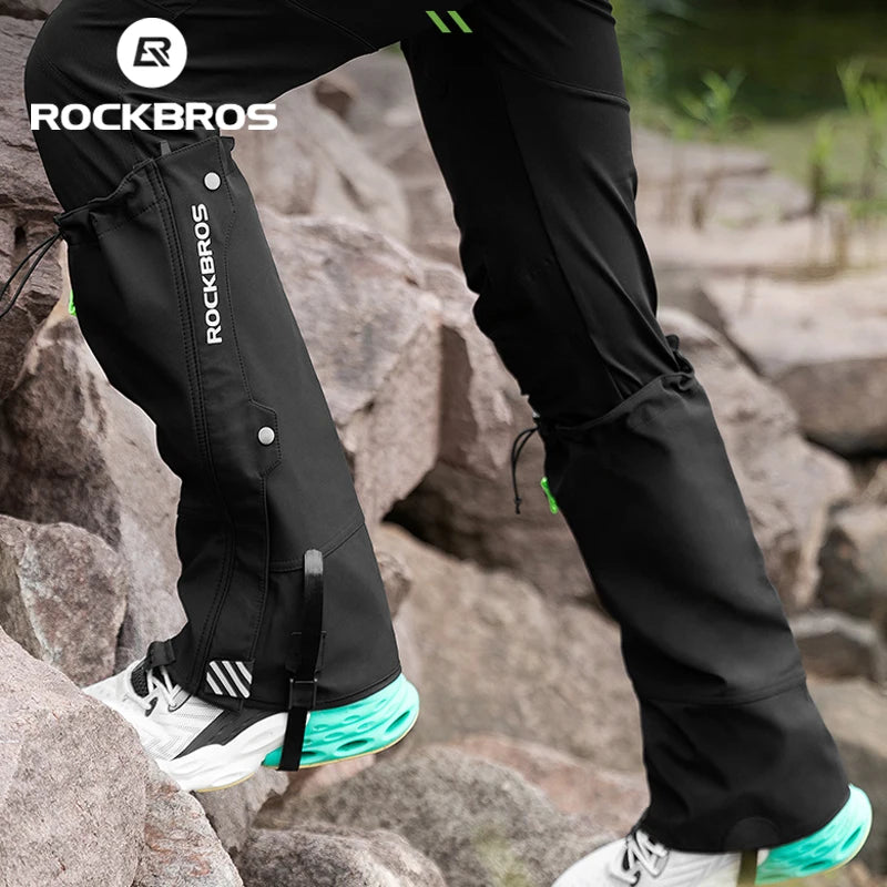 ROCKBROS Waterproof Outdoor Hiking And Ski Leg Gaiters