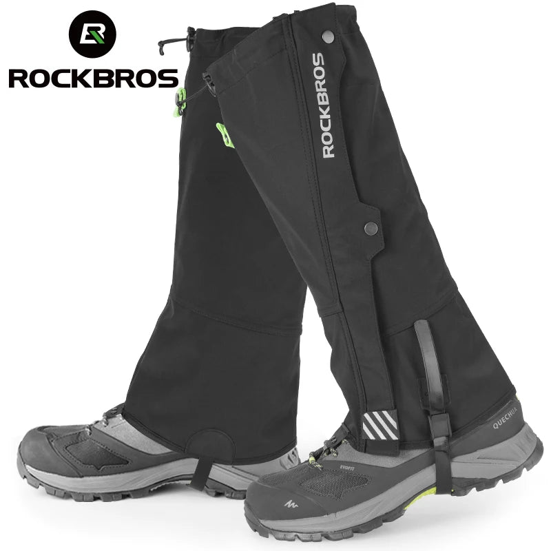 ROCKBROS Waterproof Outdoor Hiking And Ski Leg Gaiters