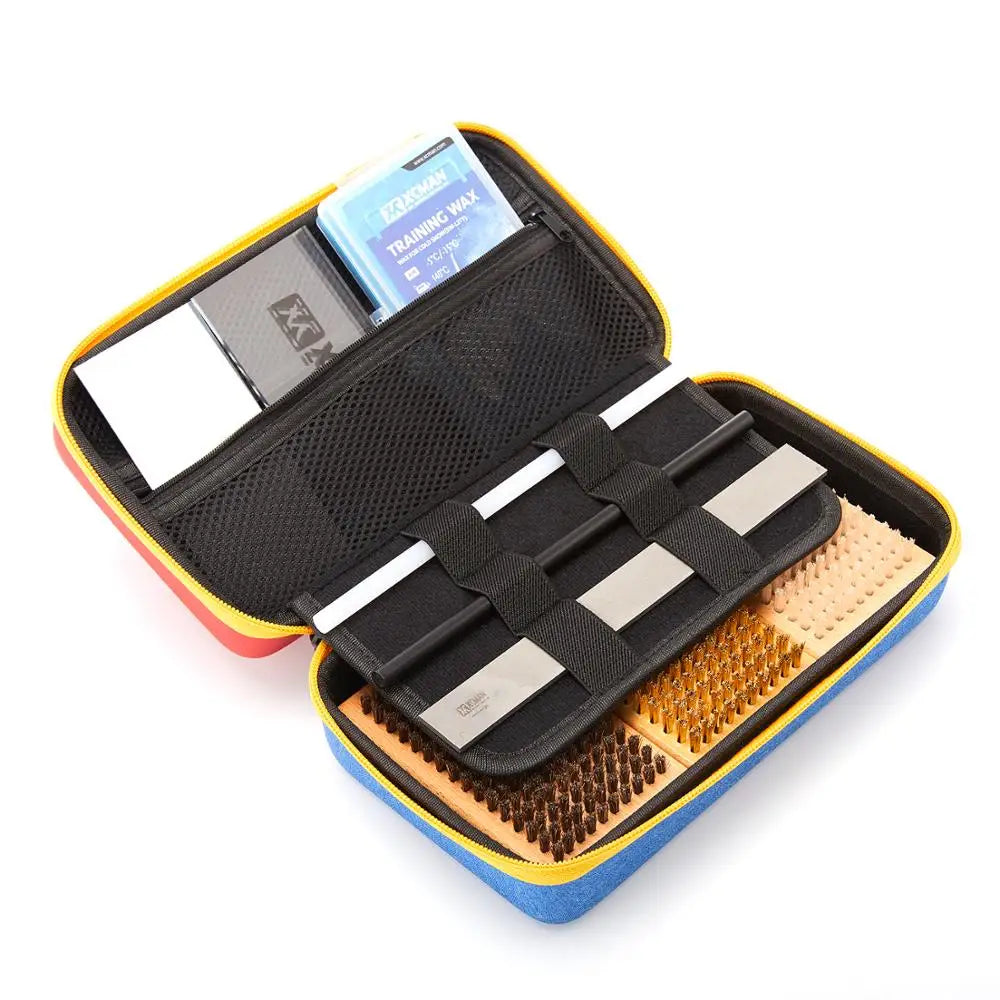 Xcman Ski Snowboard Waxing And Tuning Complete Brush Kit