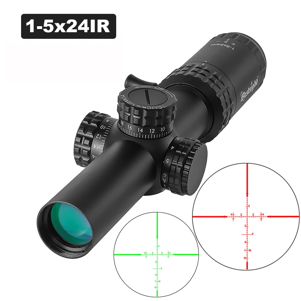 Bestsight Waterproof Tactical Rifle Scope With Illuminated Reticle