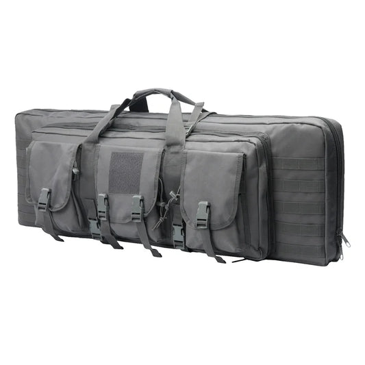 LQArmy Tactical Double Rifle Case Molle Hunting Airsoft Gun Backpack