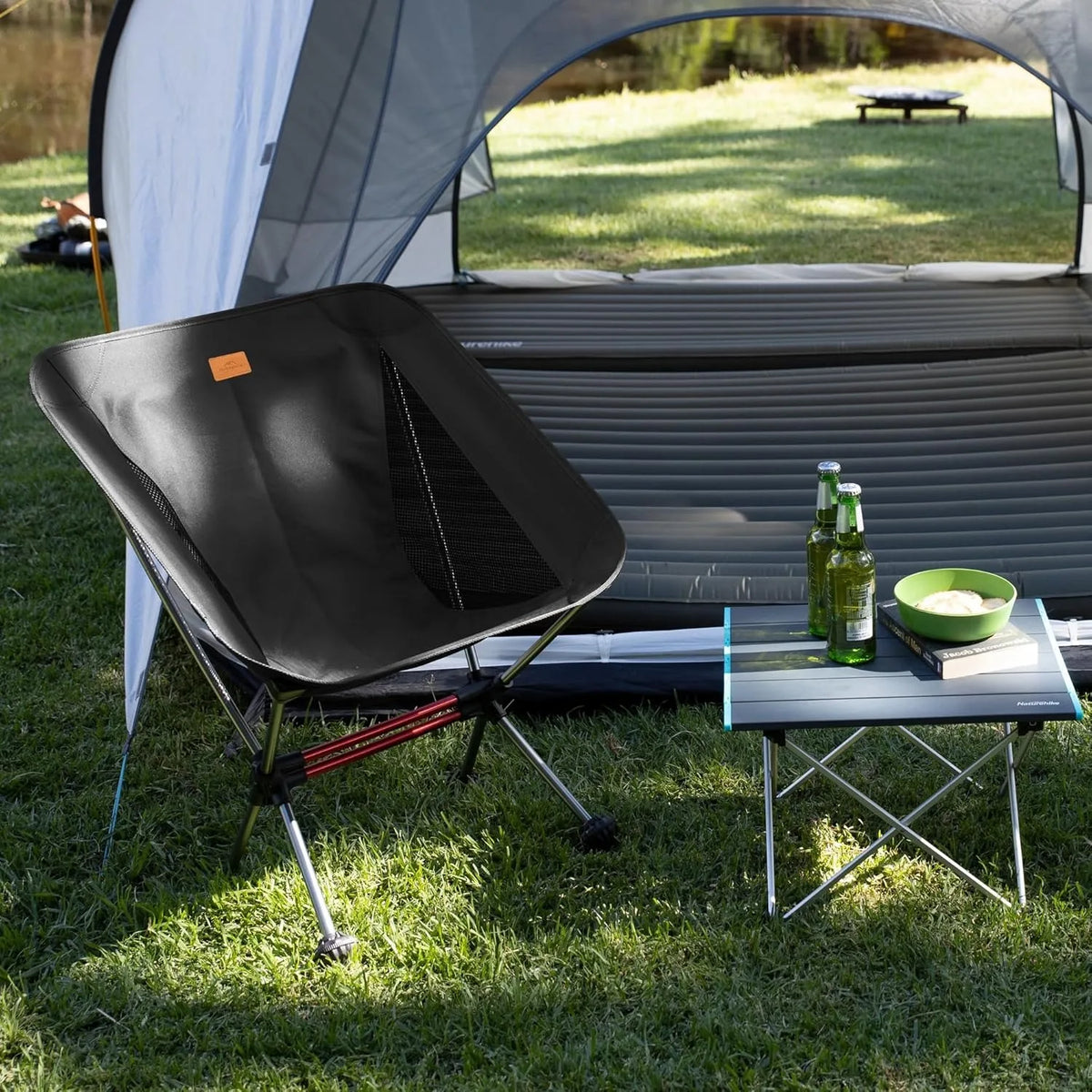 Naturehike Portable Folding Camping Chair With Anti Sinking Feet