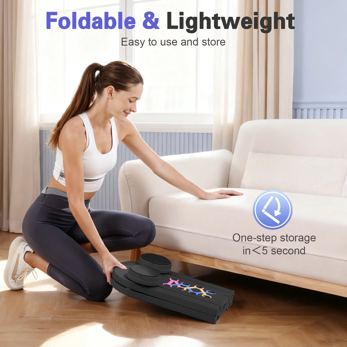 Multifunctional 15 In 1 Abdominal Pilates Board For Core Workouts