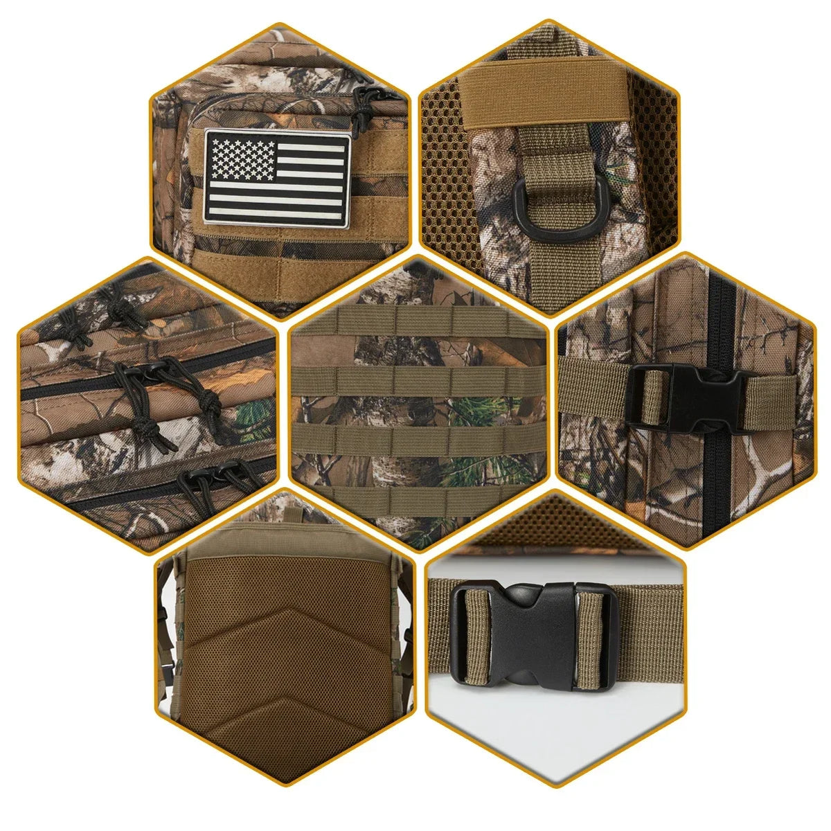 ReFire Gear Tactical Hunting Backpack For Outdoor Camping And Trekking