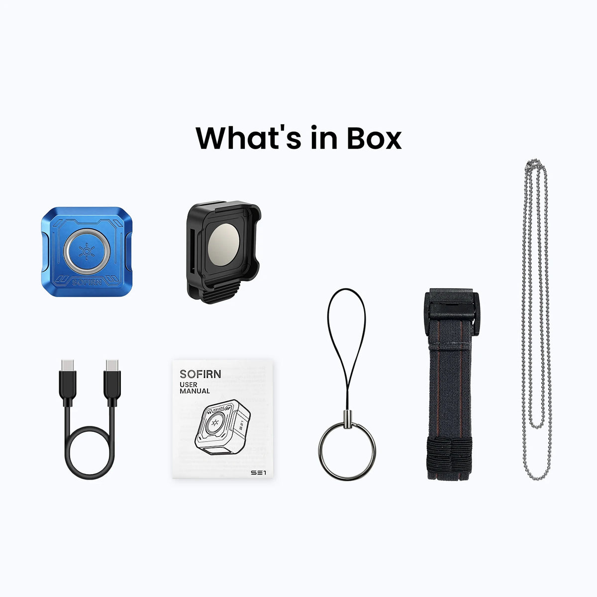 Sofirn SE1 300 Lumen Pocket Flashlight With RGB Signal Ring