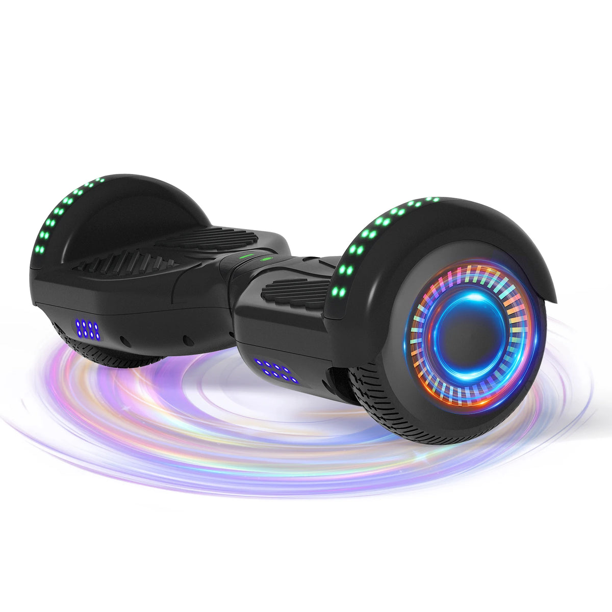 Commugo Self Balancing Hoverboard With Bluetooth Speaker And LED Lights