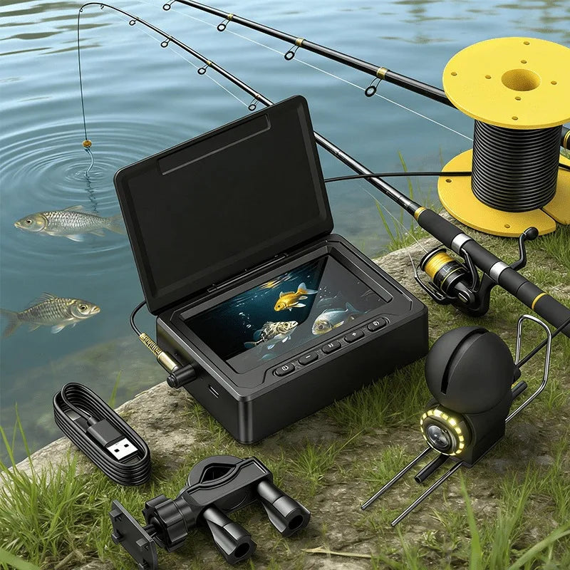 Portable Underwater Fishing Camera With Infrared Night Vision Fish Finder