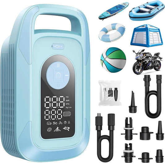 Cordless Electric Sup Pump With Auto Shut Off And Led Light