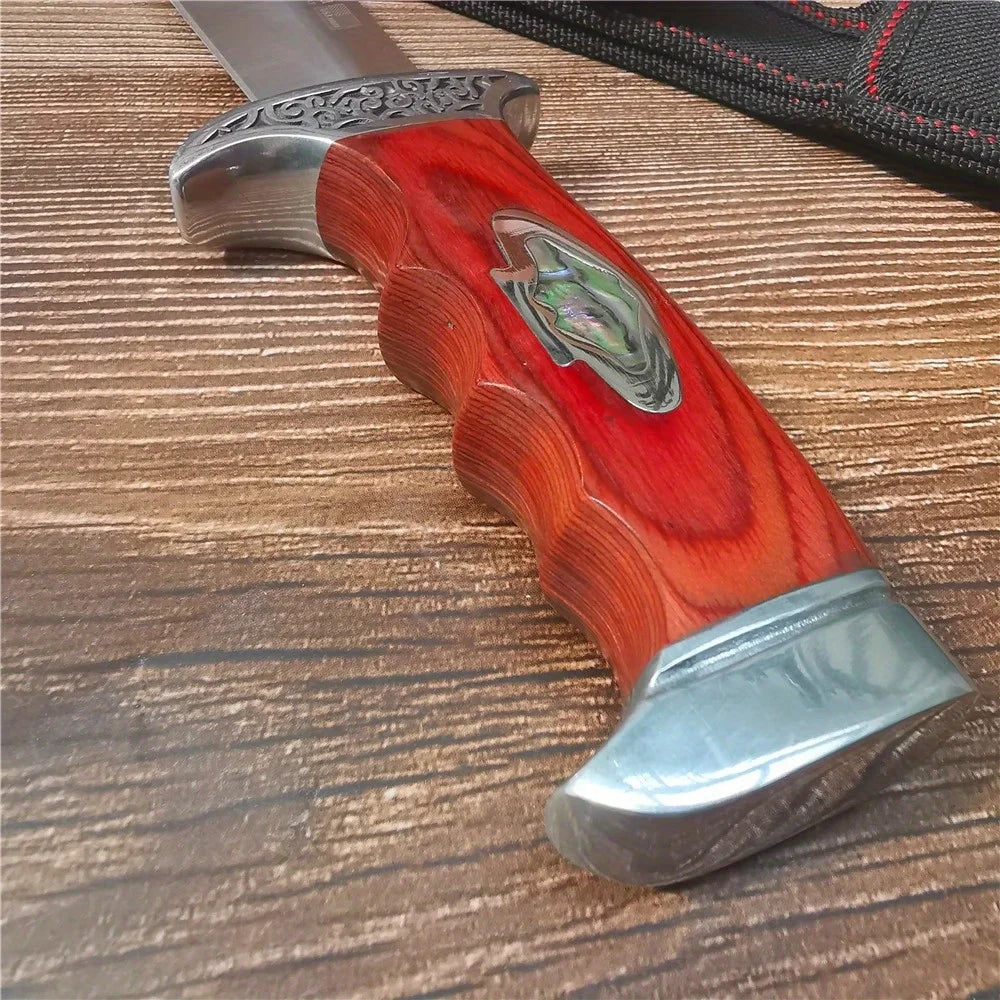 Doom Blade Stainless Steel Fixed Blade Outdoor Survival Knife