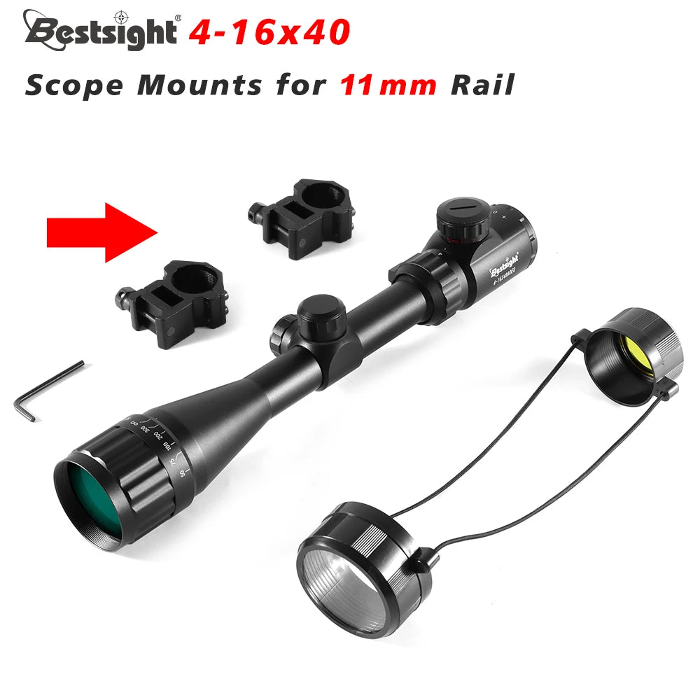 Nabila Illuminated Red And Green Dot Hunting Rifle Scope