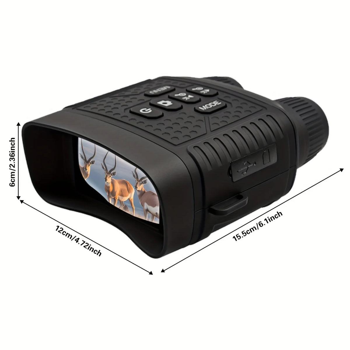Rechargeable 2.5K Night Vision Monocular With 6X Infrared Zoom