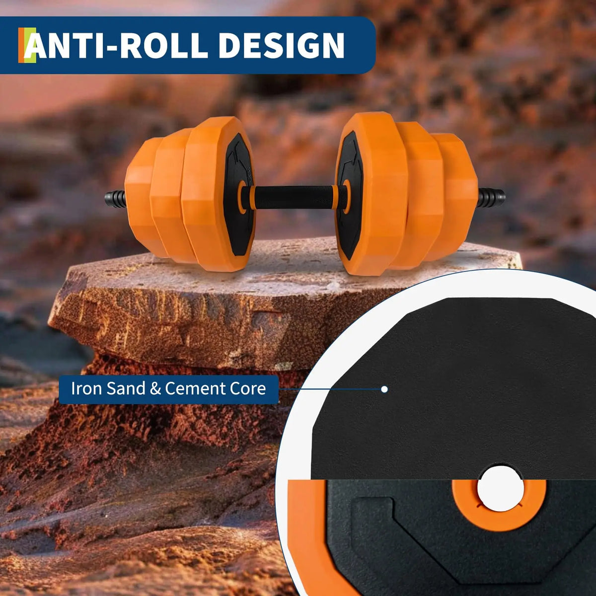 Adjustable Multi Purpose Dumbbell Set For Home Gym Strength