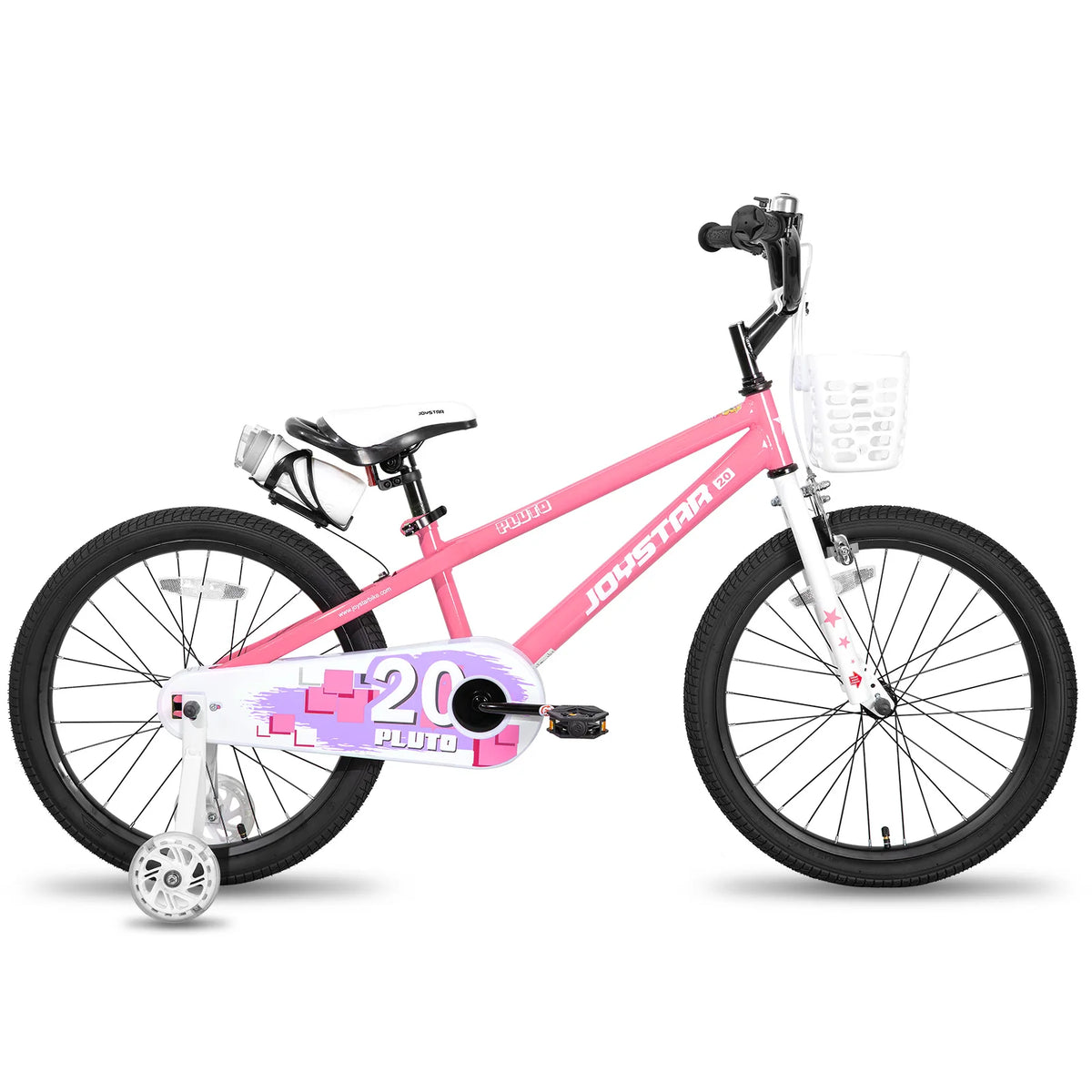JOYSTAR Youth Bicycle With Training Wheels And Steel Frame