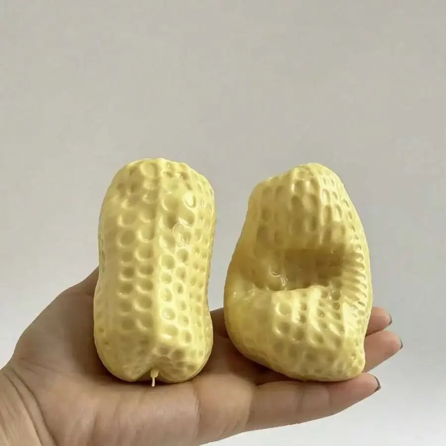 Peanut Silicone Squeeze Fidget Toy For Stress Relief And Relaxation