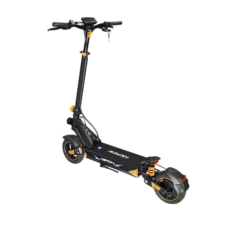 KEPOW Foldable Electric Scooter With Dual Suspension For Adults