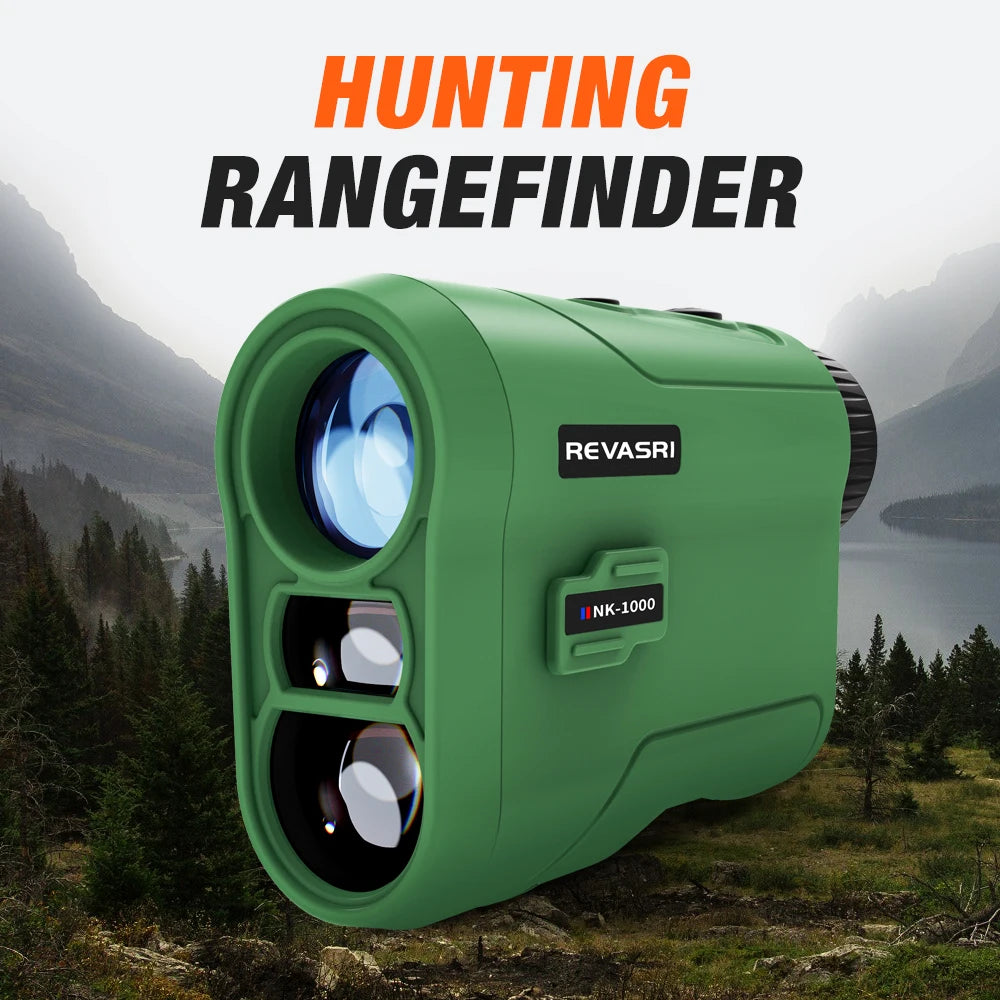 Revasri 1000M Laser Rangefinder For Hunting And Golf Sports