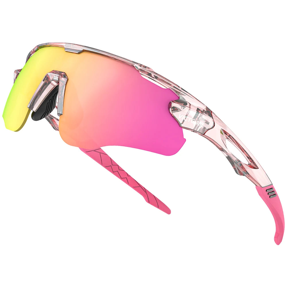 Photochromic Sports Sunglasses With UV Protection For Outdoor Activities