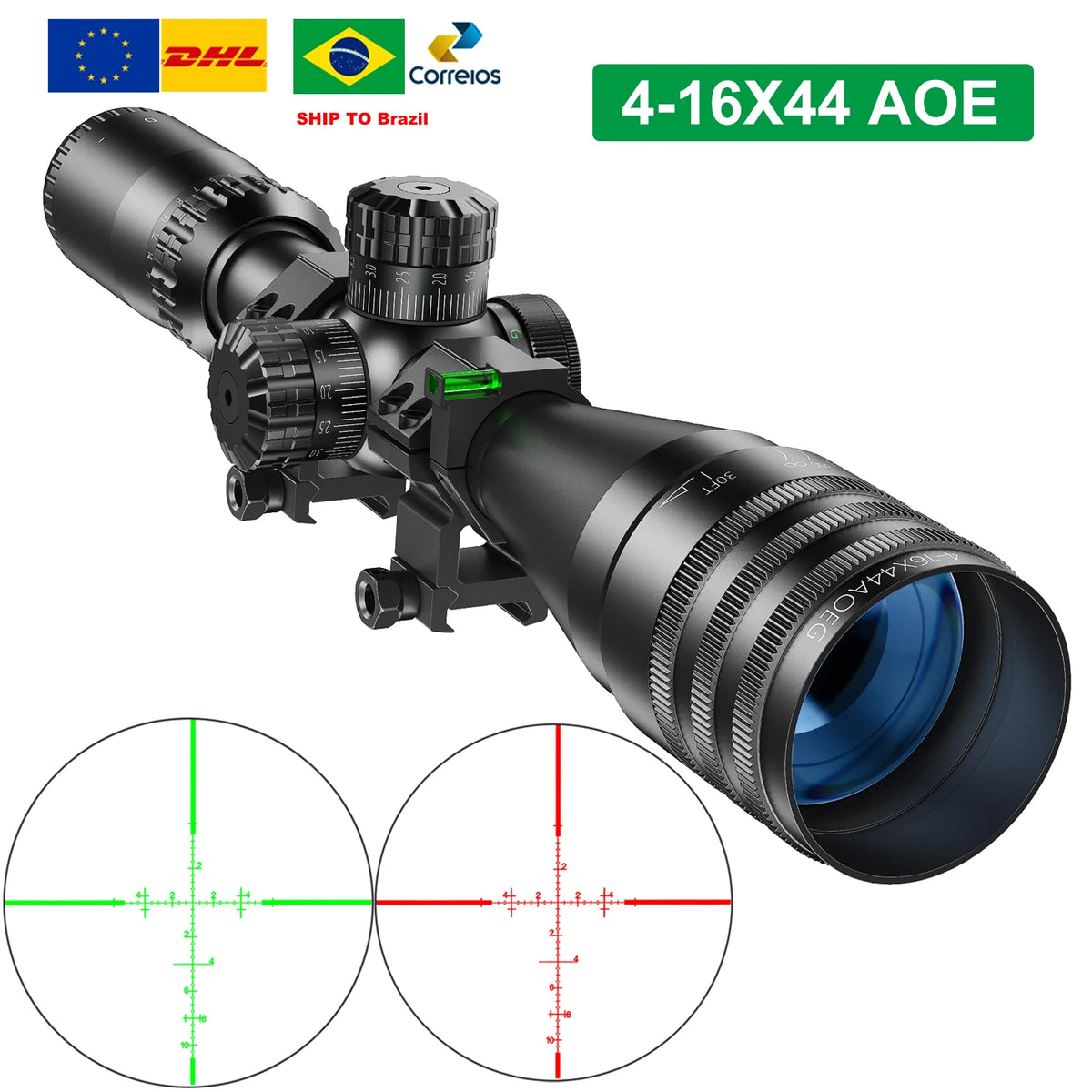 Bestsight Illuminated Reticle Riflescope For Tactical Hunting