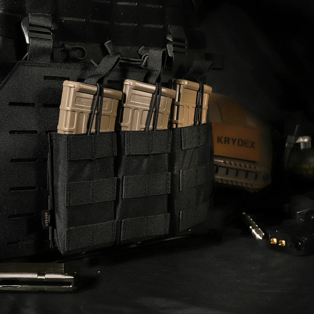 KRYDEX Tactical MOLLE Magazine Pouch For M4 Rifle Systems