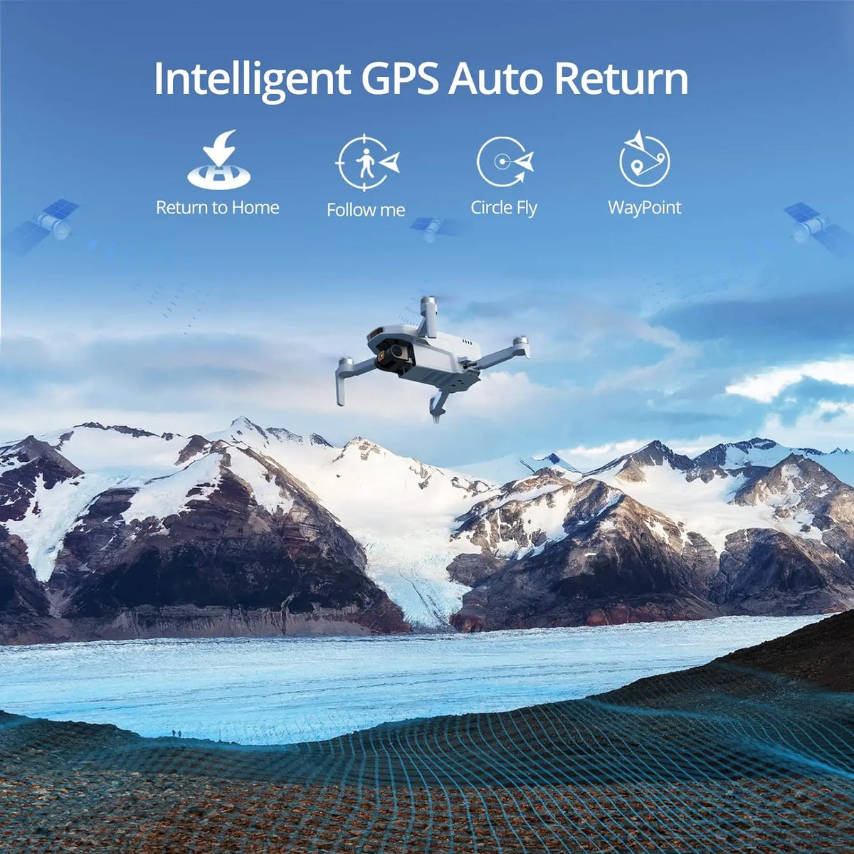 Potensic Professional GPS Drone With 4K Camera And Gimbal