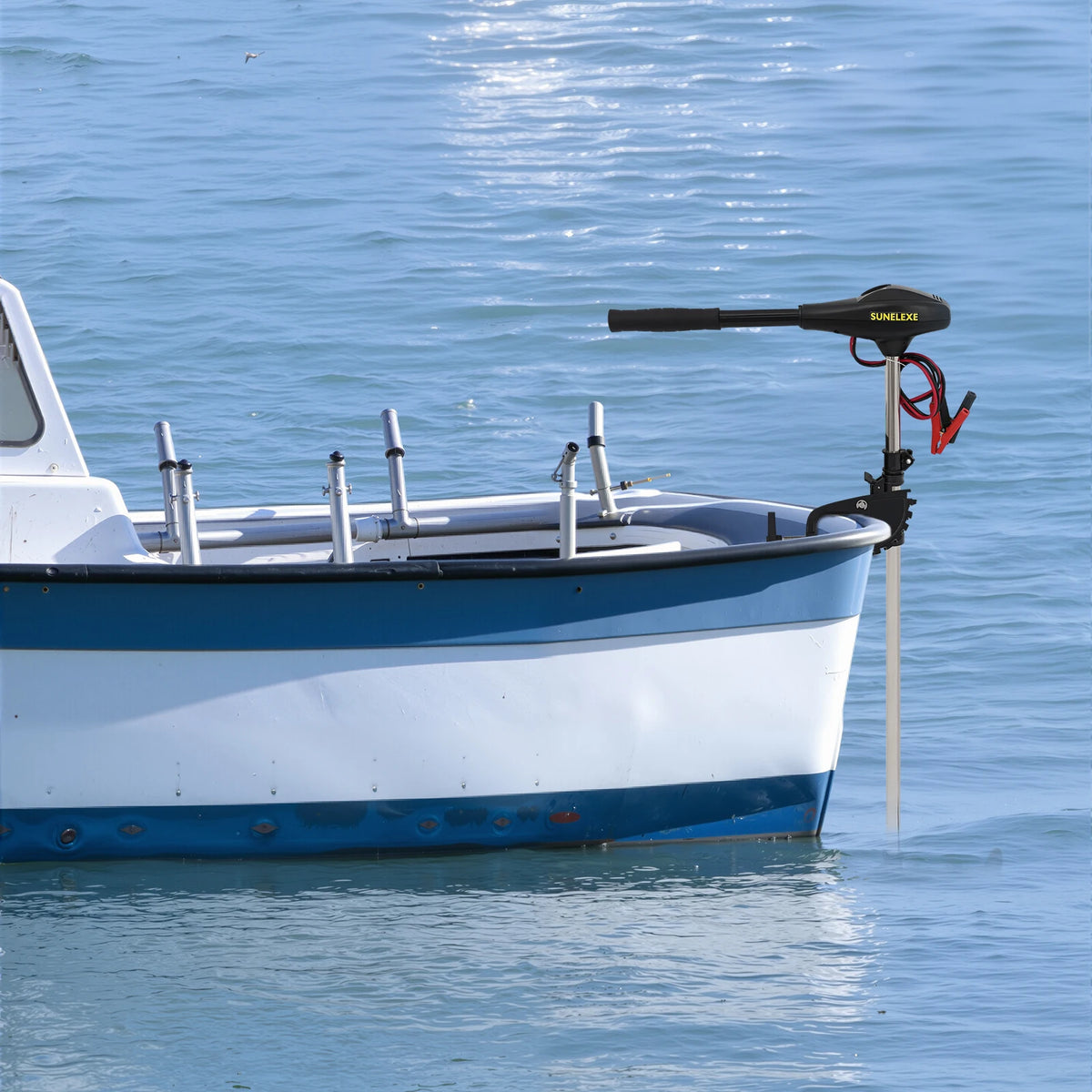 Electric Trolling Motor Featuring Pure Copper Construction For Boats