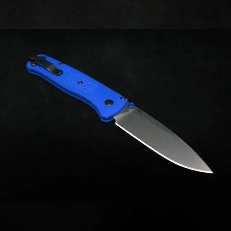 DIY BM 535 Folding Knife 440C Steel EDC Outdoor Camping