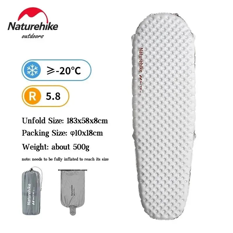 Naturehike Premium Inflatable Sleeping Pad Camping Mat