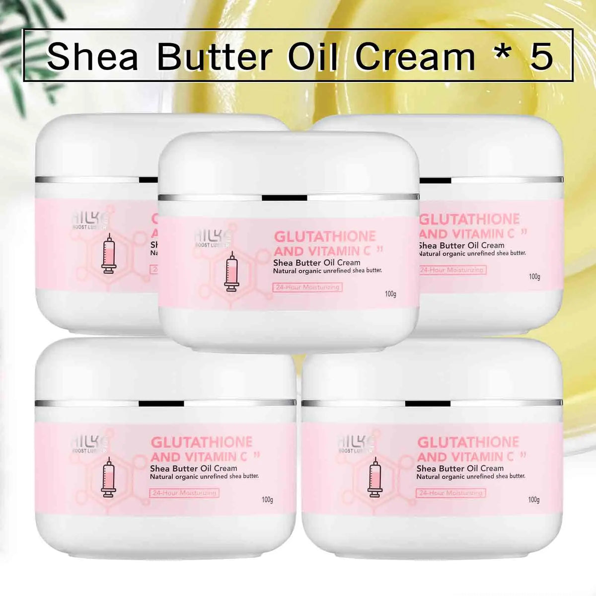 AILKE Whitening Lightening Cream Face Body Shea Butter Hydrating Moisturizer