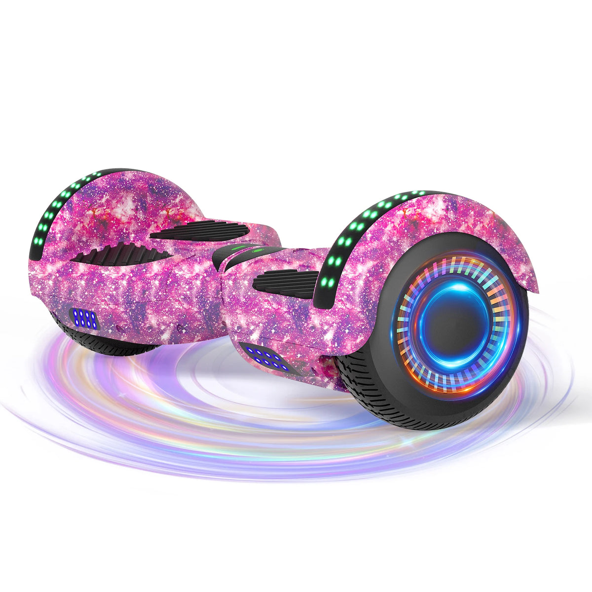 Commugo Self Balancing Hoverboard With Bluetooth Speaker And LED Lights