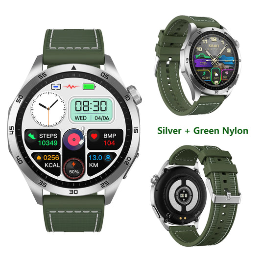 ECG PPG Smartwatch With Blood Oxygen And Bluetooth Calling