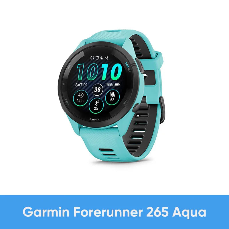 Garmin Forerunner 265 GPS Smartwatch Amoled Screen Heart Rate Sensor