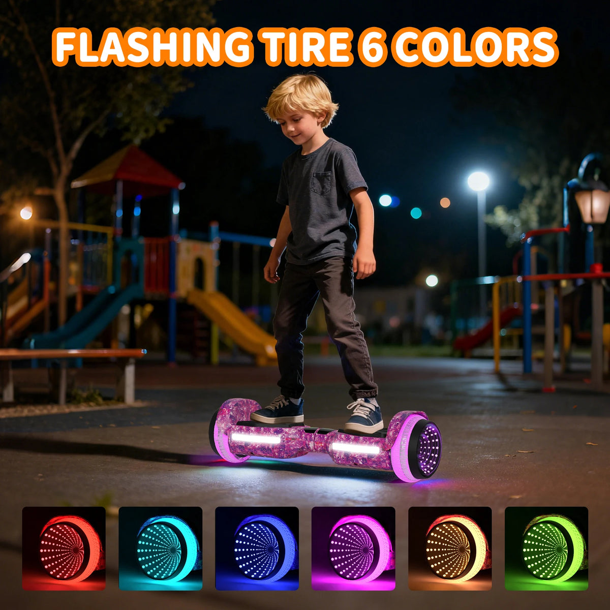 Commugo All Terrain Self Balancing Electric Scooter With Bluetooth Speaker