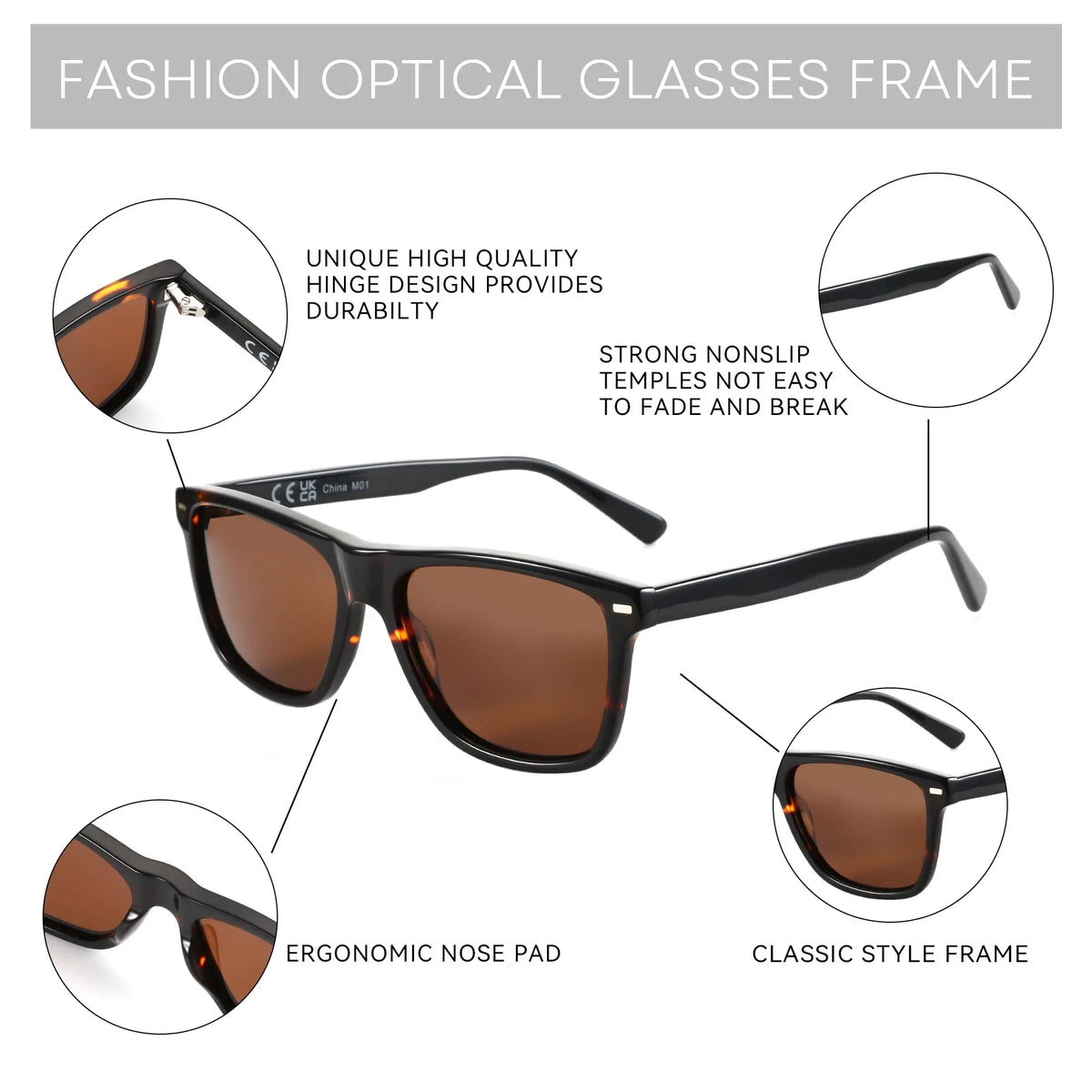ZENOTTIC Mens Polarized Sunglasses With UV400 Protection