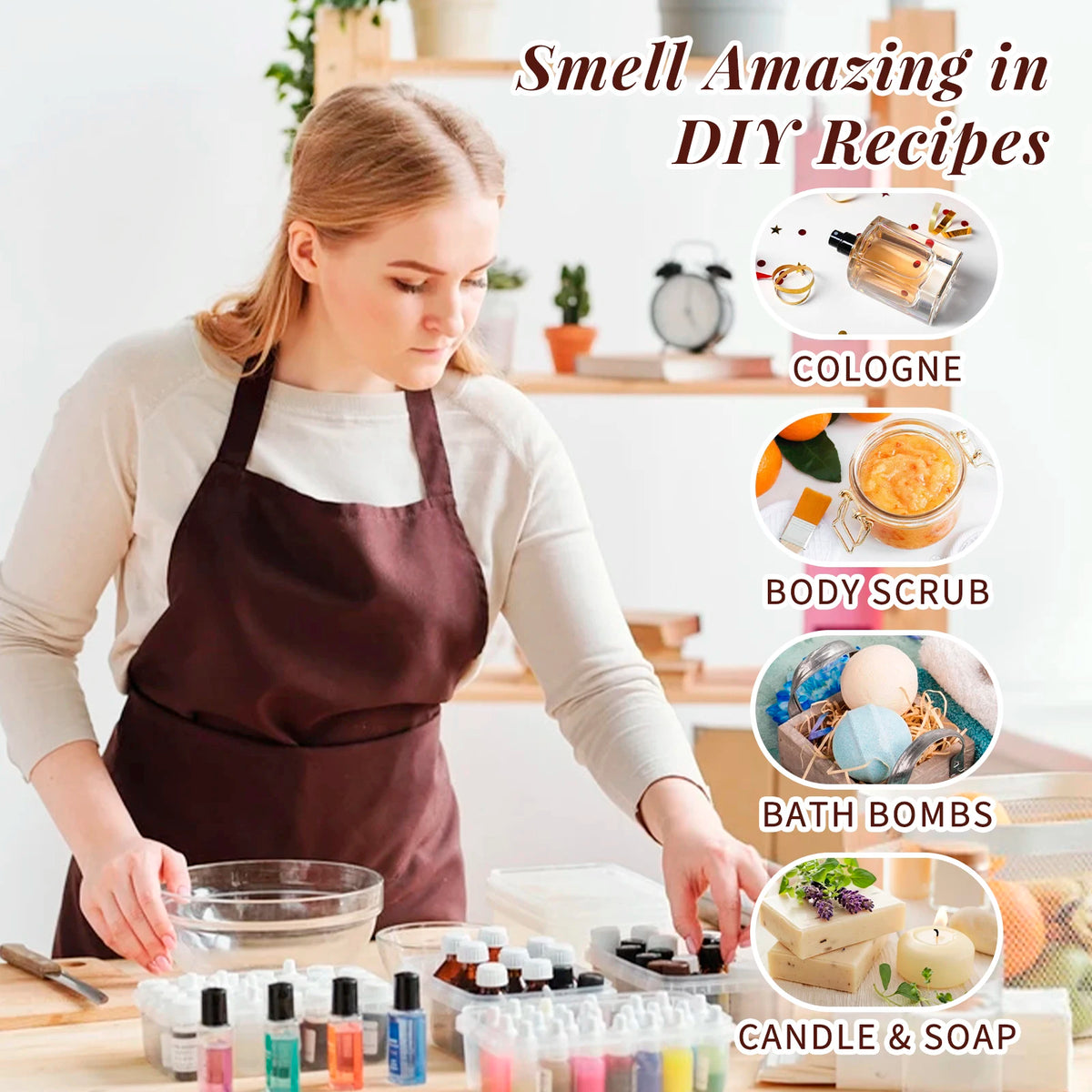 Hiqili Nature Fragrance Oil Set For Aromatherapy And Diffuser