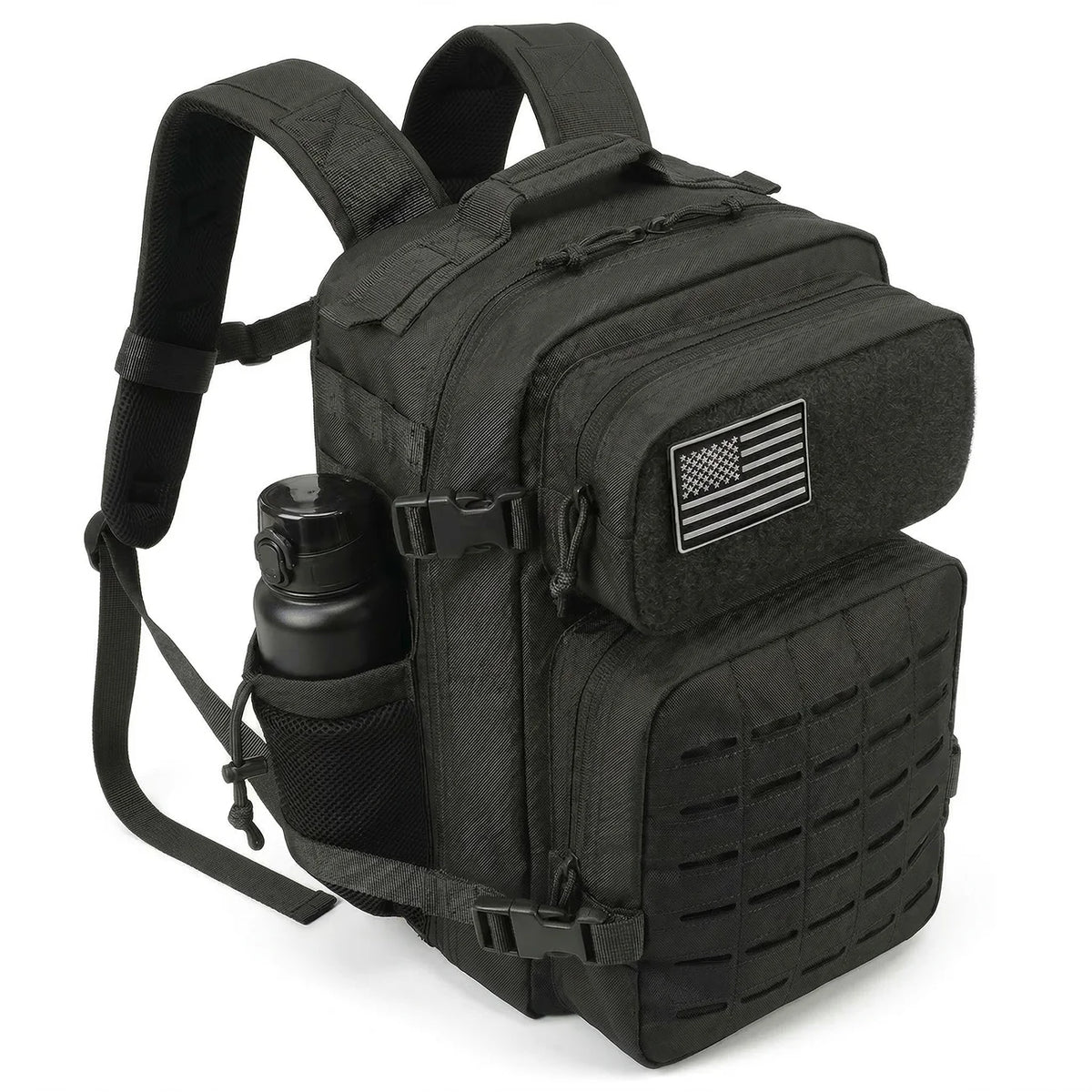 ReFire Gear Tactical Gym Backpack With Molle System And Cup Holders