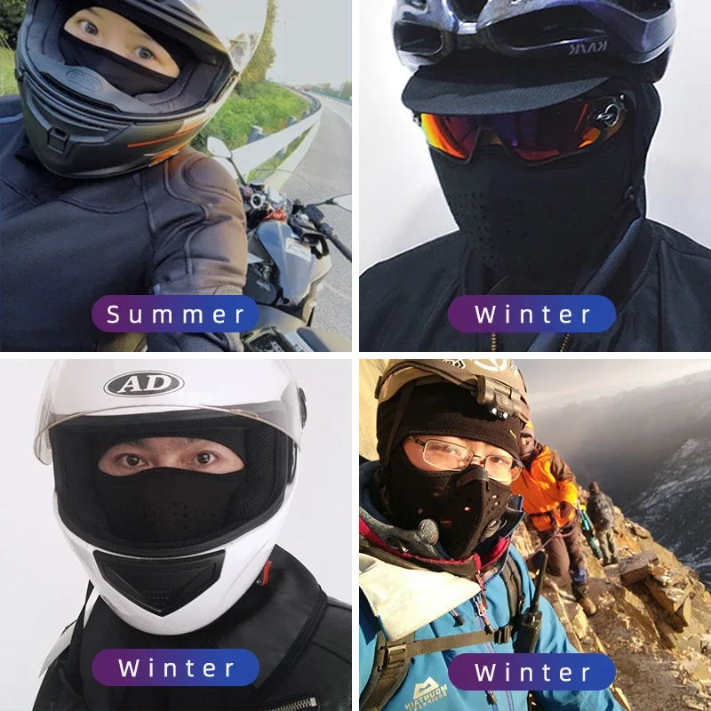 ROCKBROS Winter Face Mask Balaclava For Outdoor Cycling Sports