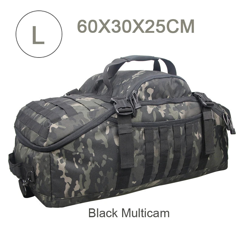 LQARMY Versatile Travel Duffel Bag Waterproof Polyester Weekender