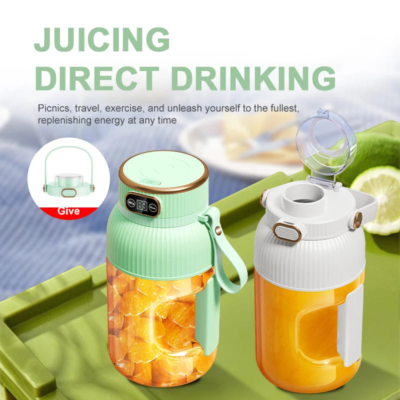 Portable USB Rechargeable Fruit Juicer Blender For Fresh Smoothies