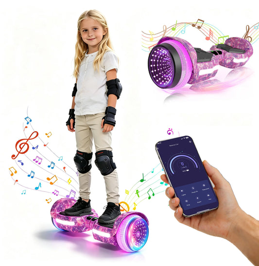 Commugo All Terrain Self Balancing Electric Scooter With Bluetooth Speaker