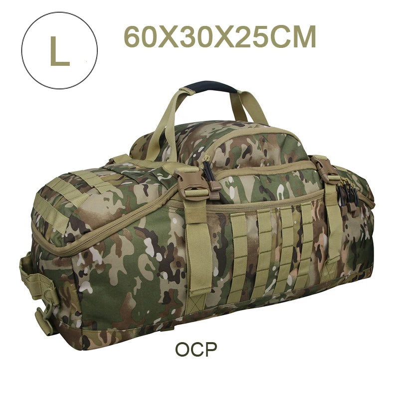 LQARMY Versatile Travel Duffel Bag Waterproof Polyester Weekender