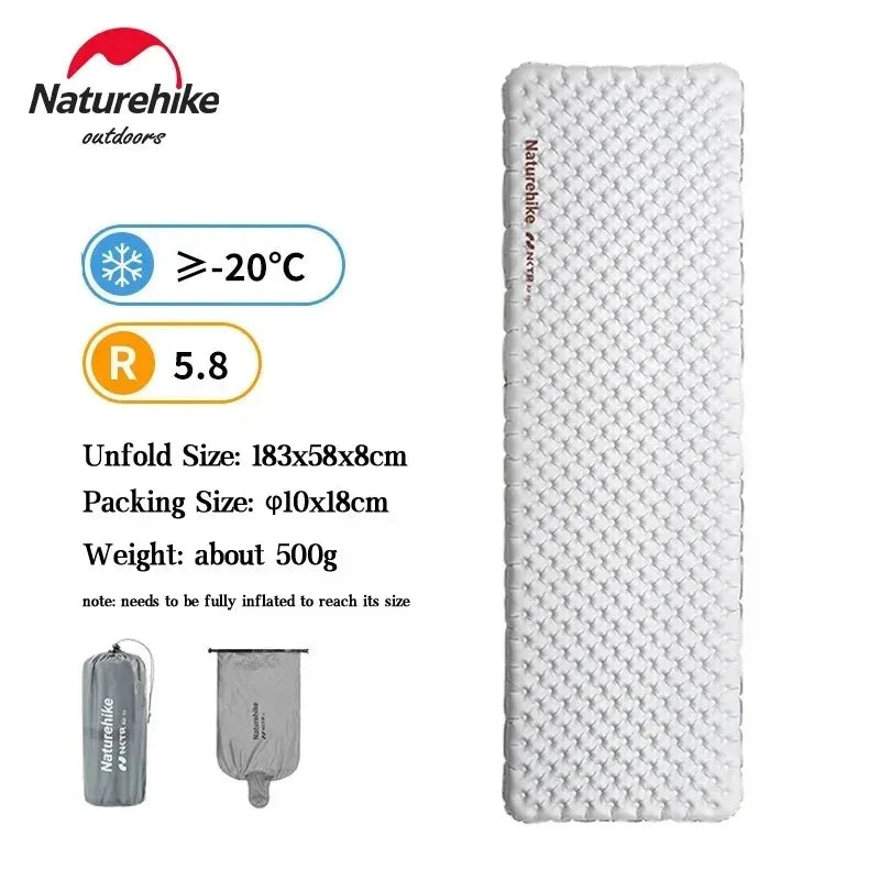 Naturehike Premium Inflatable Sleeping Pad Camping Mat