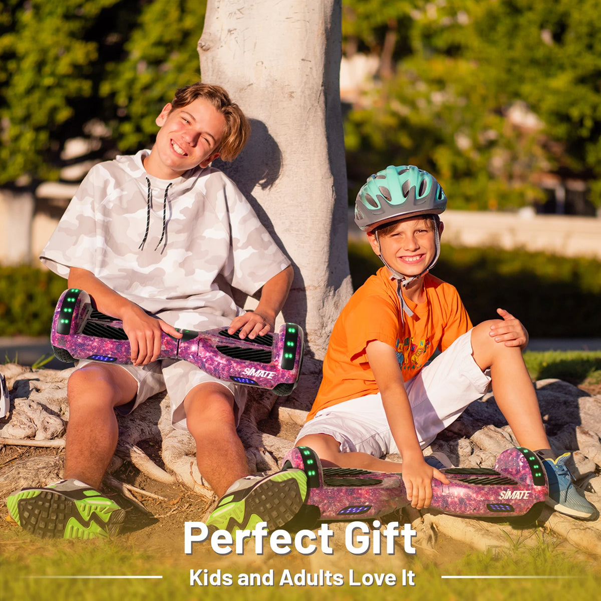 SIMATE P6 All Terrain Hoverboard With Bluetooth And App Control