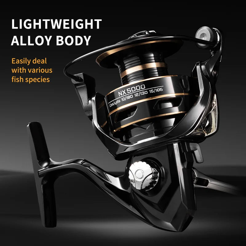 J-BARZILLAI NX Spinning Fishing Reel for Ocean and Boat Angling