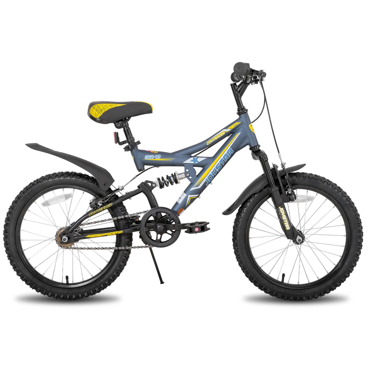 Joystar Dual Suspension Steel Frame Kids Mountain Bike