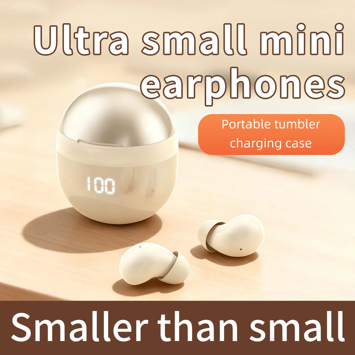 SHUKE Wireless Bluetooth Sleep Earbuds With Active Noise Cancellation