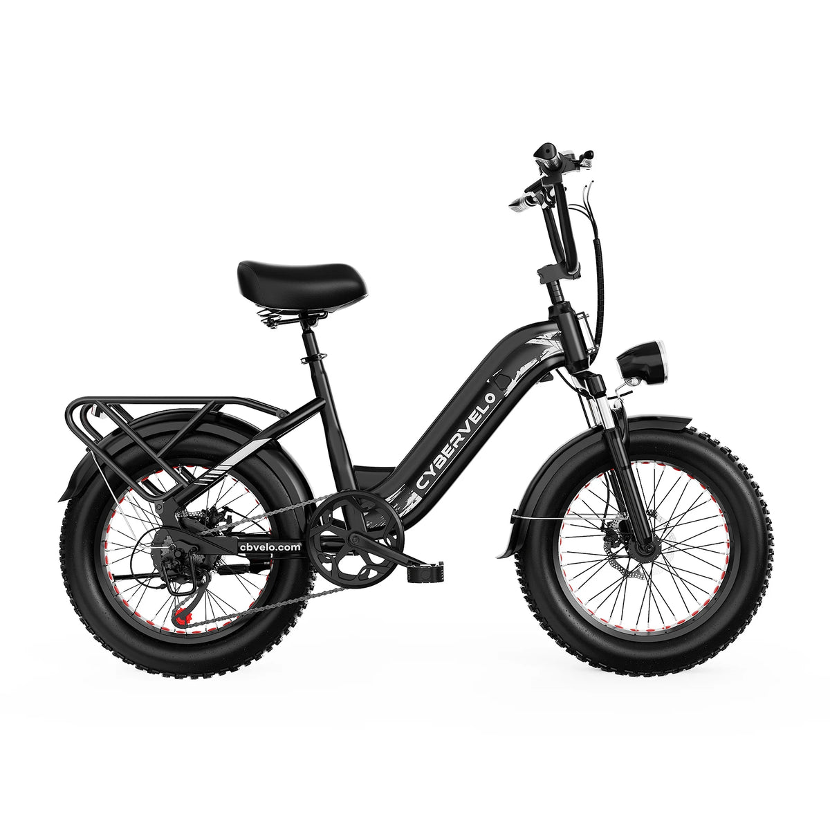 Cybervelo 1500W Step Thru Commuter Electric Bike Long Range